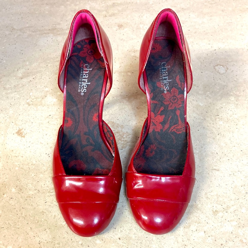 Rich Red Pumps